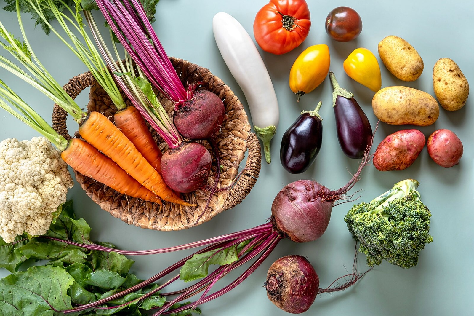 rainbow vegetables